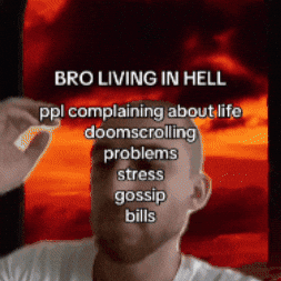 Stop Living GIF