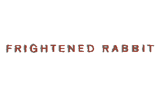 Frightened Rabbit sticker by Canvasback Music