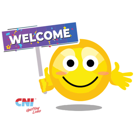 Welcome To Thank You Sticker by CNI
