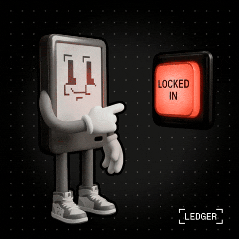Serious Locked In GIF by Ledger
