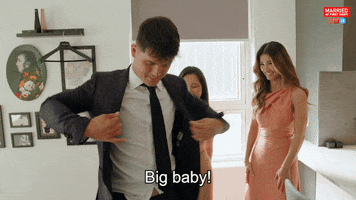 Big Baby Reaction GIF by Married At First Sight