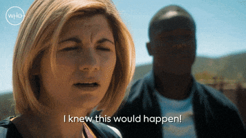 i knew this would happen jodie whittaker GIF by Doctor Who
