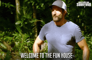 welcome to the fun house GIF by Australian Survivor