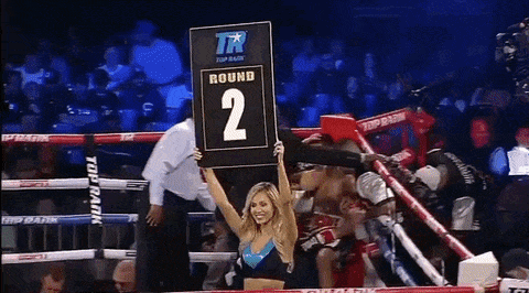 Boxing Ring Girl GIFs - Get the best GIF on GIPHY