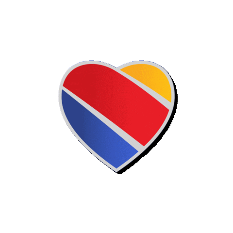 Heart Love Sticker by Southwest Airlines