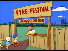 ja rule fyre festival GIF
