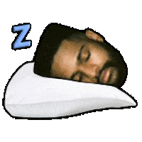 Sleep Sleeping Sticker by Fractal Fantasy