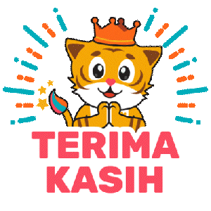 Frame Terimakasih Sticker by Toys Kingdom
