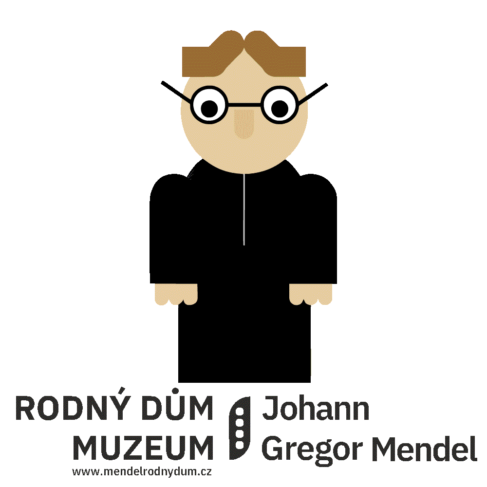 Mendel rodný dům Sticker