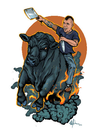 forkinoff Sticker