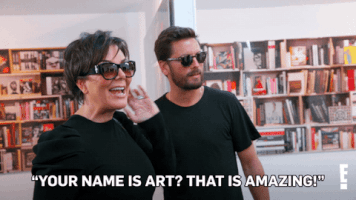 Keeping Up With The Kardashians Art GIF by E!
