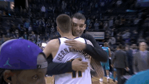 willy hernangomez hug GIF by NBA