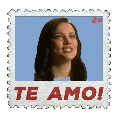 I Love You Stamps Sticker