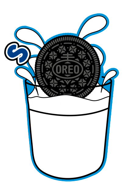 Hungry Dunk Sticker by Oreo