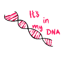 Dna Biology Sticker by Girls in STEM