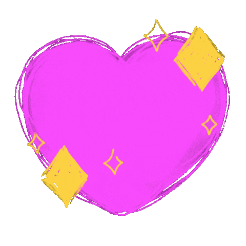 Heart Love Sticker by Yuki Slimez