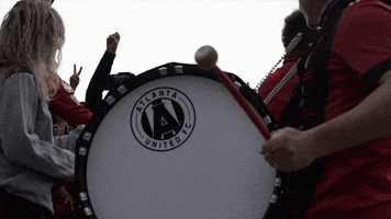 fans drums GIF by Atlanta United