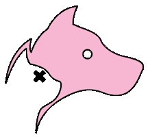 Dot Dot Dot Cat Sticker by Feast Artists