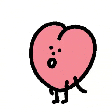 Bored Heart GIF