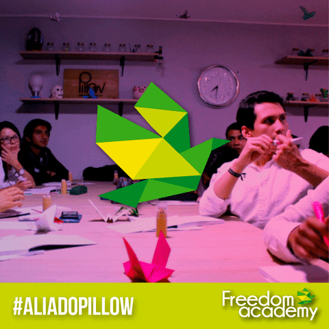 pillow freedom creativity pillow sponsor GIF