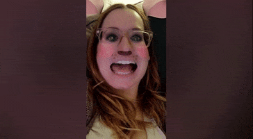 snapchat filters GIF by Ingrid Michaelson 