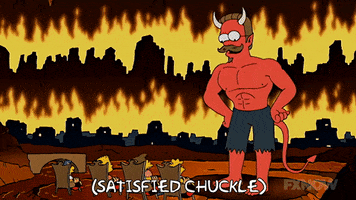 Episode 5 Ned Flanders Devil GIF by The Simpsons