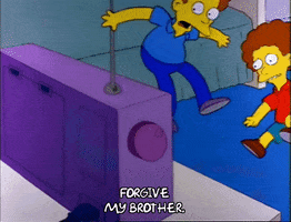 Forgive Season 3 GIF by The Simpsons