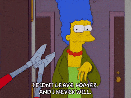 tired marge simpson GIF