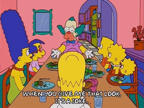 homer simpson gesturing hands GIF