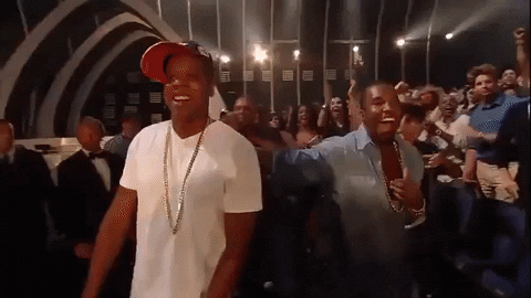 Excited Kanye West GIF by 2020 MTV Video Music Awards - Find & Share on GIPHY