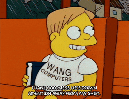 Season 5 Wang Computers GIF by The Simpsons