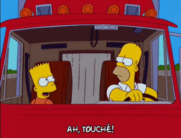 Episode 17 Touche GIF by The Simpsons