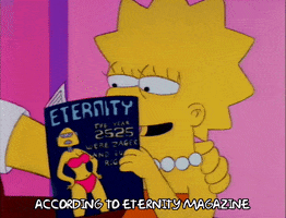 Season 3 Reading GIF by The Simpsons