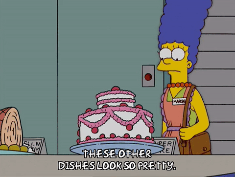 Marge Simpson Cake Gif Find Share On Giphy