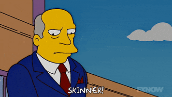 Episode 4 Superintendant Chalmers GIF by The Simpsons