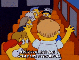 Surprised Season 3 GIF by The Simpsons