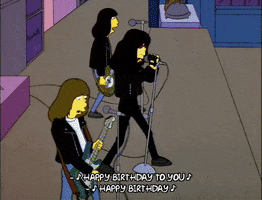 Happy Birthday GIF by The Simpsons