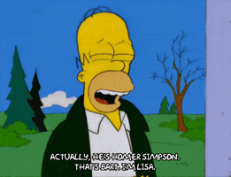 excited homer simpson GIF