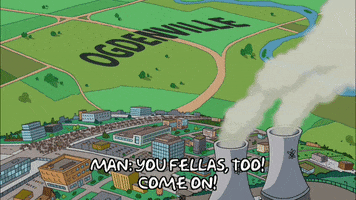 Excited Season 20 GIF by The Simpsons