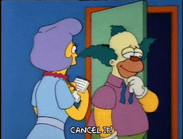 Cancel Season 3 GIF by The Simpsons