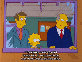 lisa simpson super intendent chalmers GIF