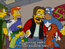 bart simpson convention GIF