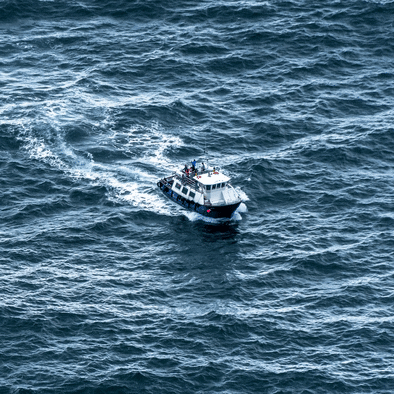 ocean boat GIF by Evan Hilton