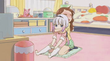 zaike kanna kobayashi san chi no maid dragon GIF