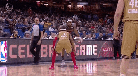 cant do that celebrity game GIF by NBA
