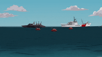 Coast Guard Ocean GIF by South Park