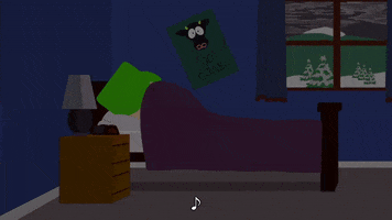 kyle broflovski sleeping GIF by South Park 