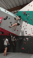 rock climbing bouldering GIF by Melly Lee