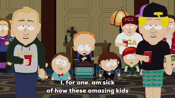 timmy burch speaking GIF by South Park 