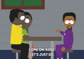 men table GIF by South Park 